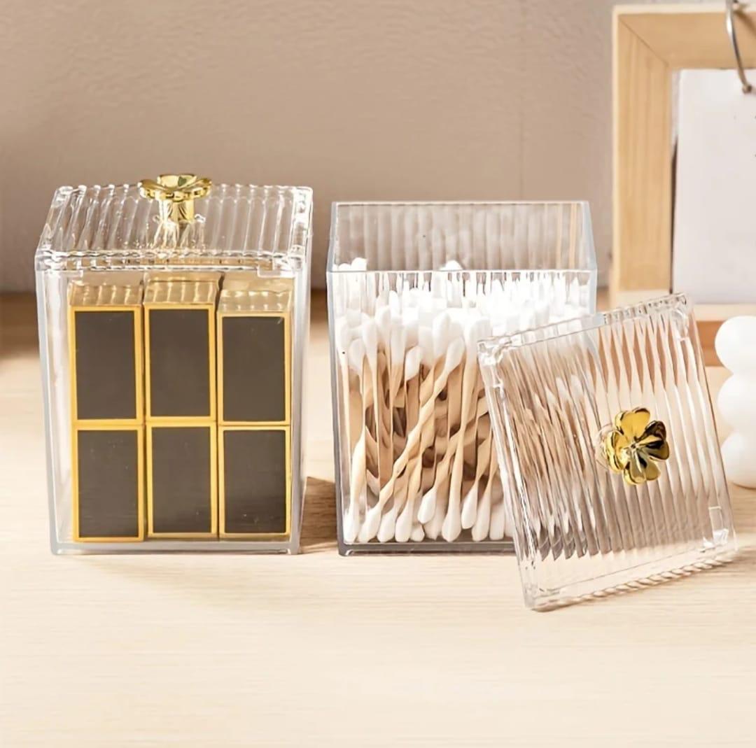 Single Multifunction Makeup Cotton Pad Storage Box for Cotton Swab