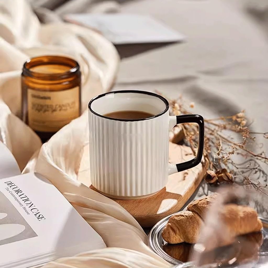 6 pcs mugs concise ceramic