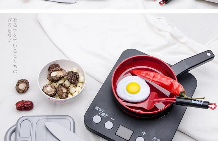 61pcs kids kitchen cookware playset toy set for cooking