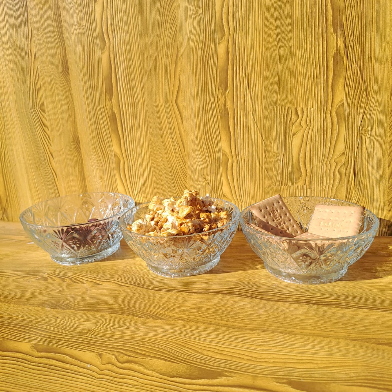 3pc set dessert bowls 4"