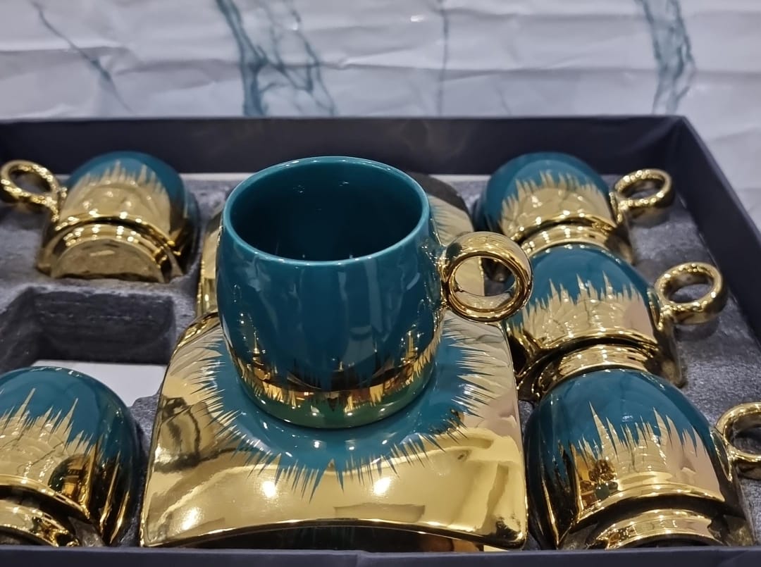 Special 12pc cup saucer in gift box