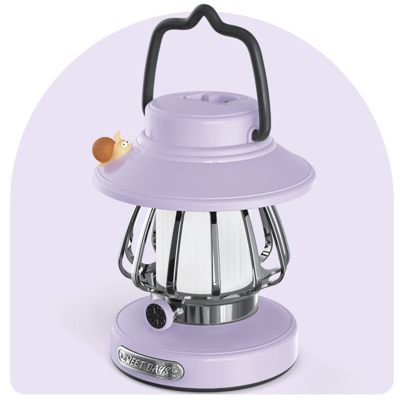 Retron Usb Rechargeable LED 3 colour Night Lantern Lamp.