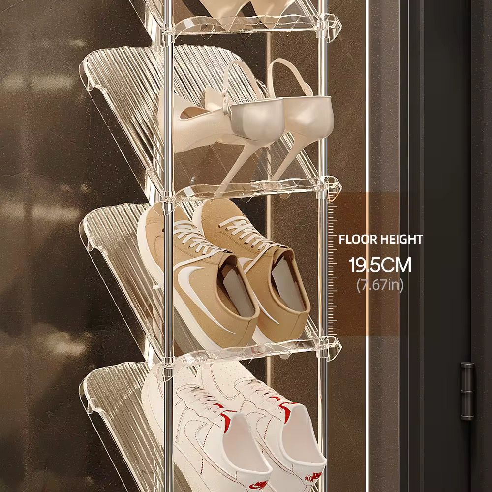 5Tier- Entryway Stackable Shoe Organizer/Shoe Rack