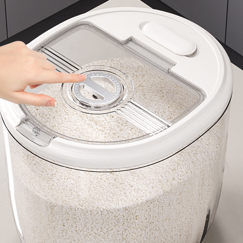 Acrylic 10kg Rice bucket