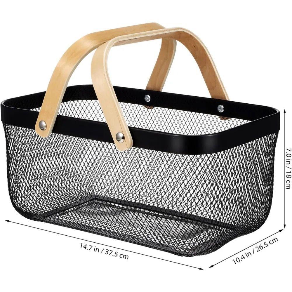 Storage/fruit mesh basket with handles