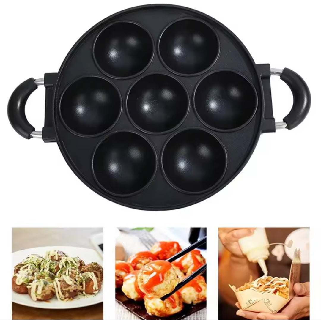 7 hole Vitumbua Cooking Cake Pan