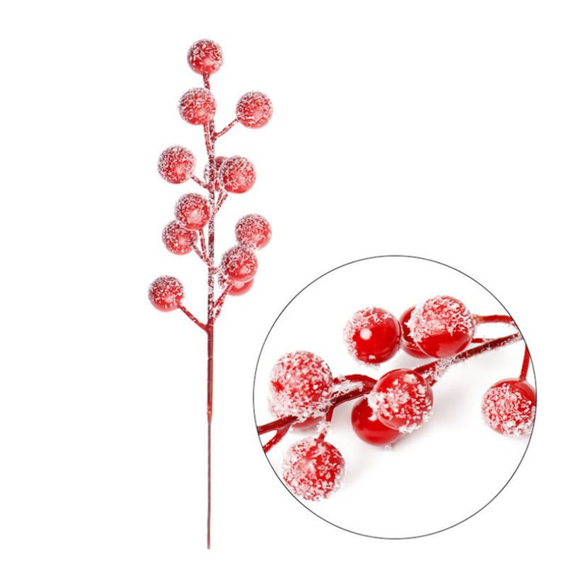 5pcs Artificial Berries Christmas