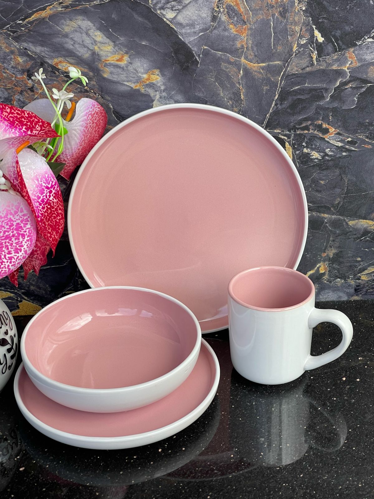 24Pc Ceramic dinner set
