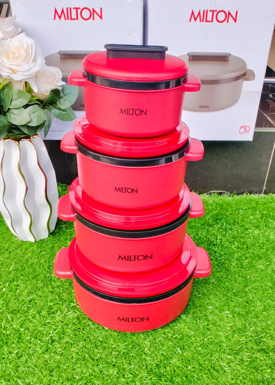 4pcs Luxurious Insulated Hotpot
