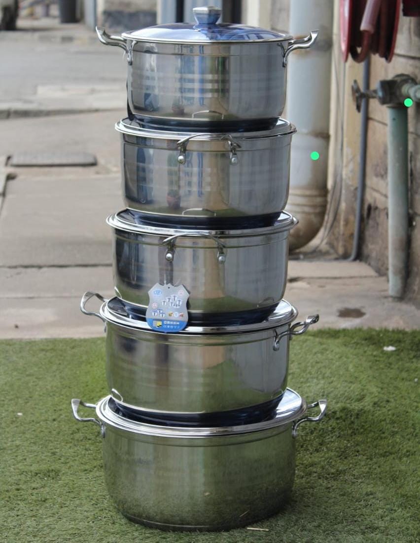 10pcs Germany stainless steel pot