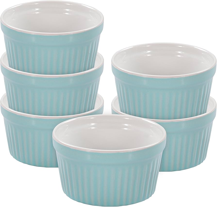 Ramekin Dessert Bowl Blue