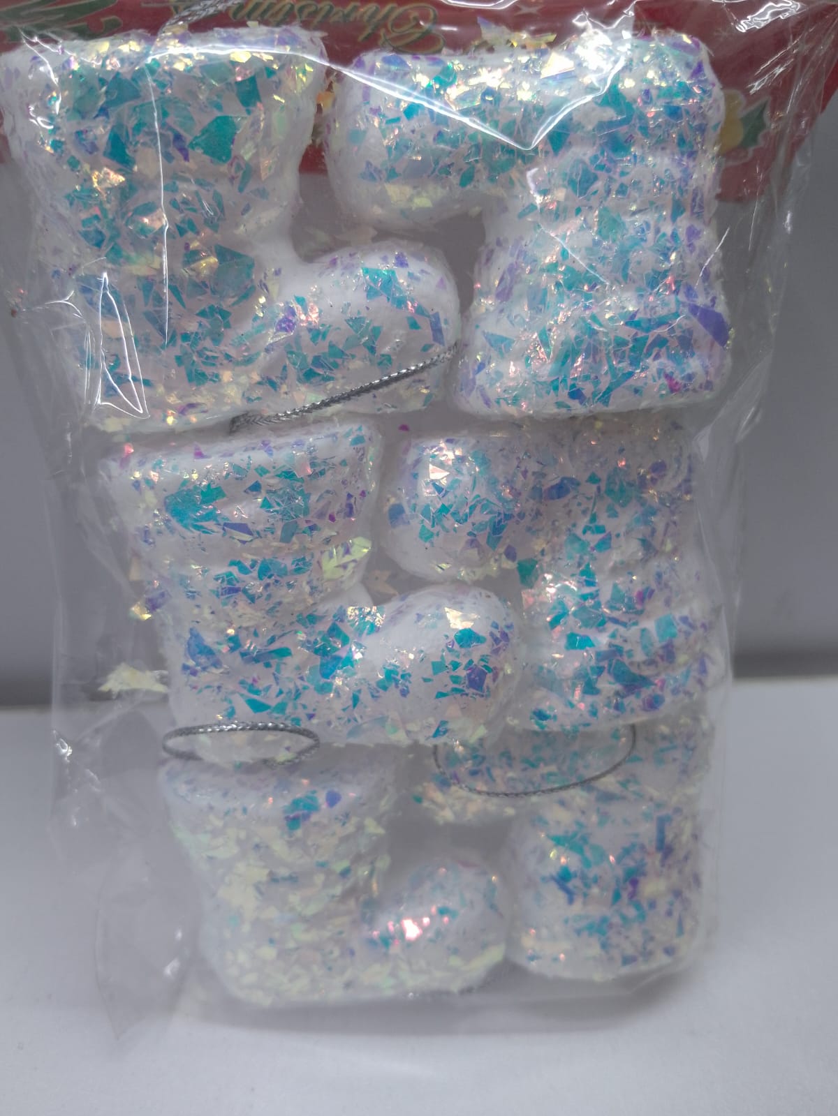 Snowy Christmas boots decor