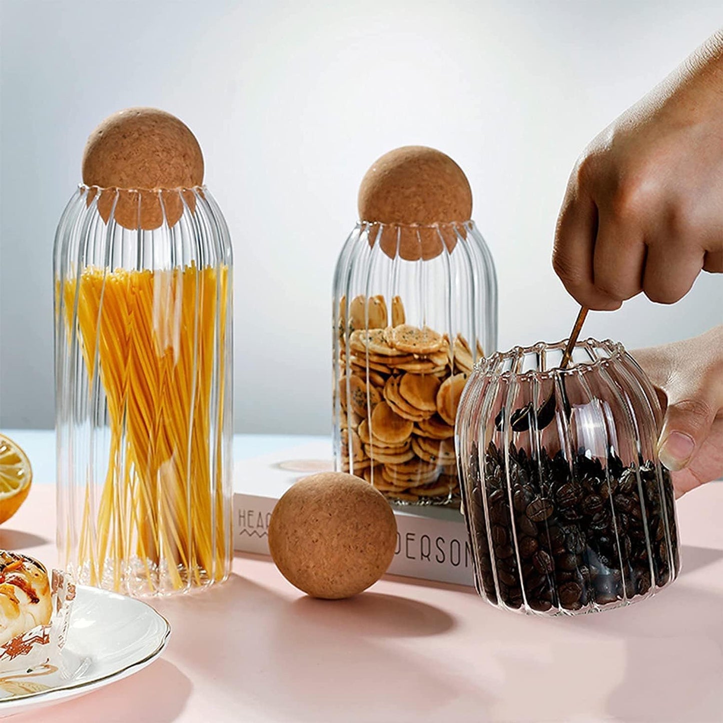 3pcs airtight storage container