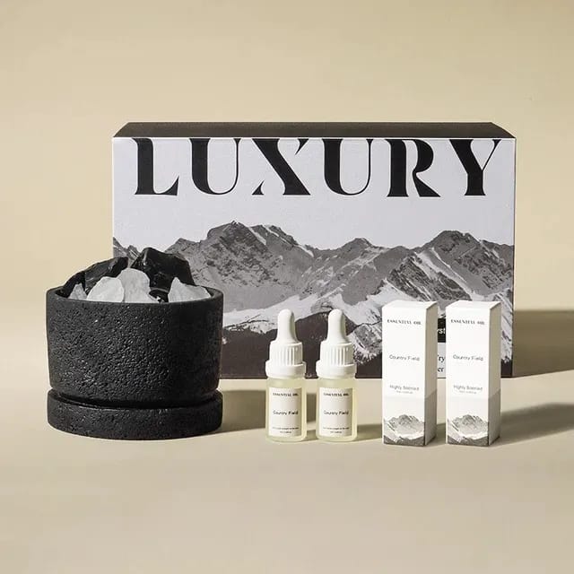 Home Fragrance Natural stone Crystal Diffuser Aromatherapy