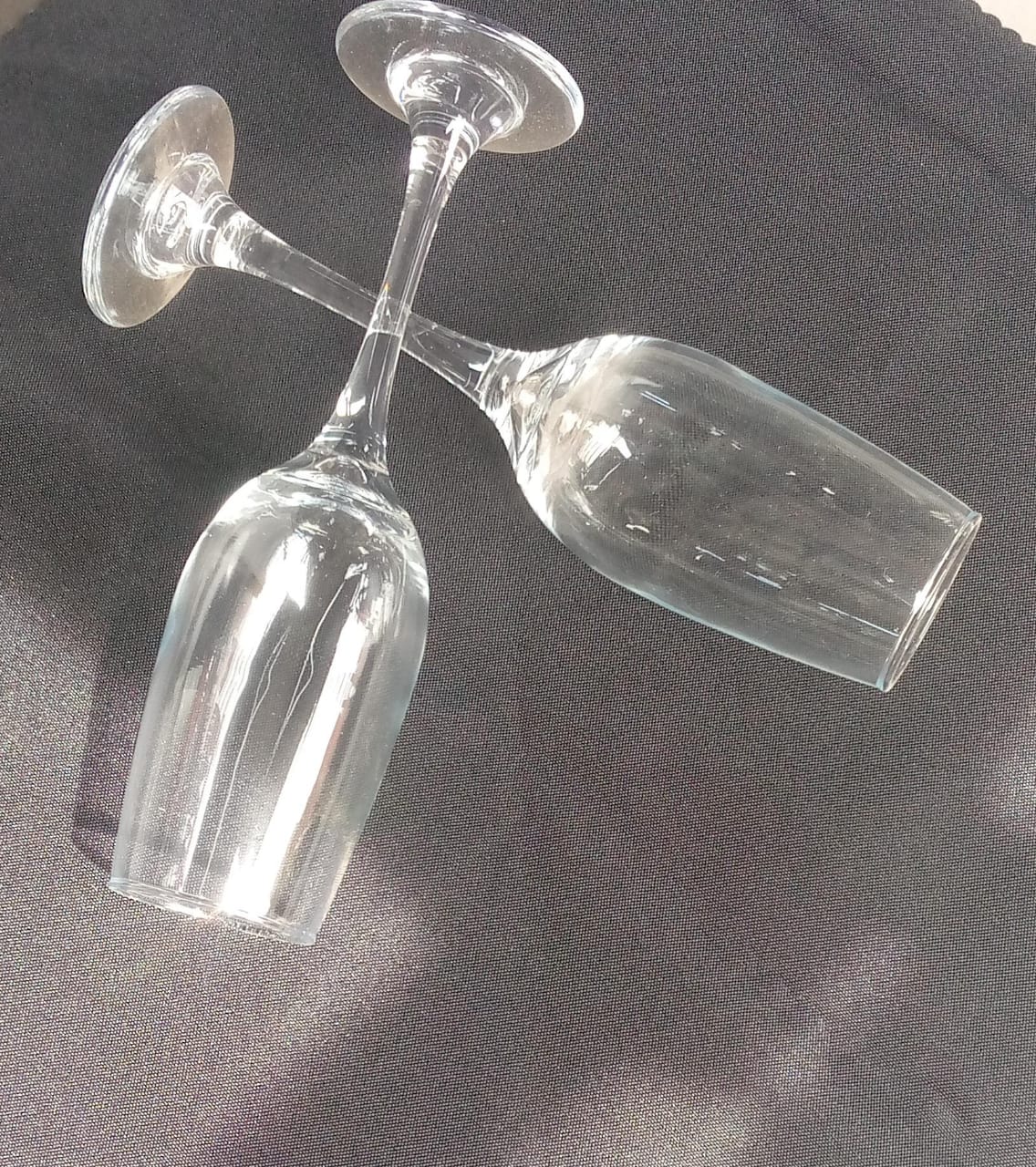 Champagne glass clear