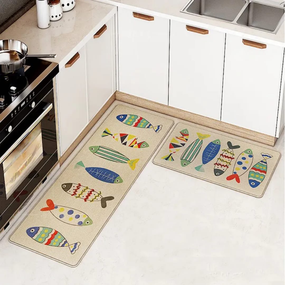 Rubber & Fabric binded edge KITCHEN MAT(high quality)