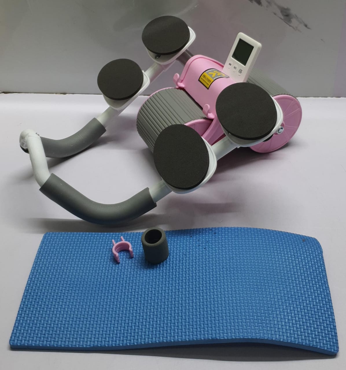 4 elbow pad automatic rebound healthy abdominal wheel