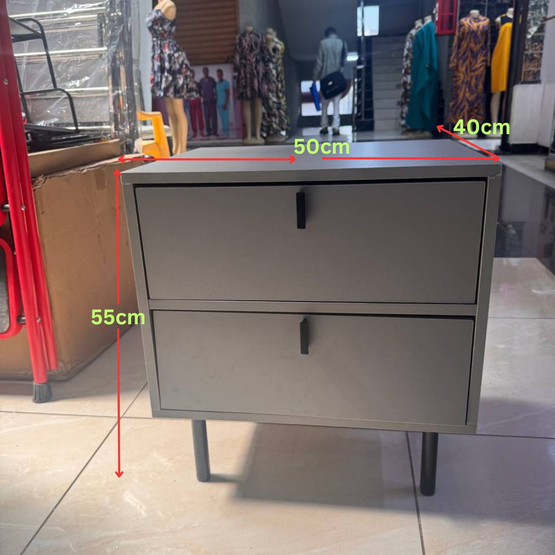 Night stand with 2 drawers
