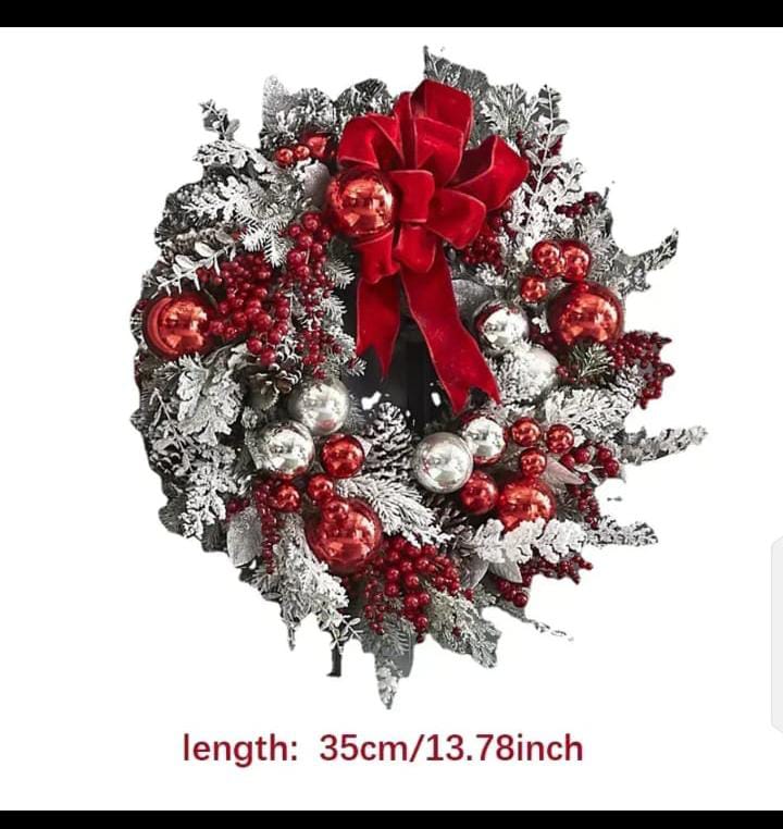 Wreath diameter; 35cm (1pc)
