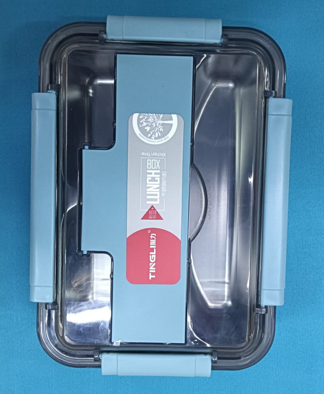 stainless steel lunch box with 3 compartment