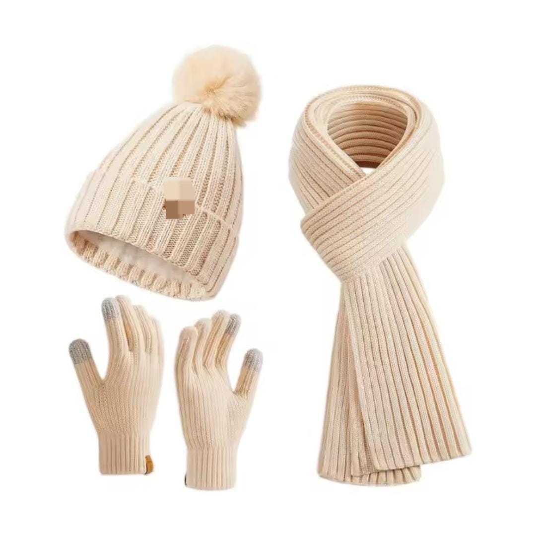 3 IN 1 WINTER ADULT'S THEMED BENNIES HAT,SCARF SET AND GLOVES