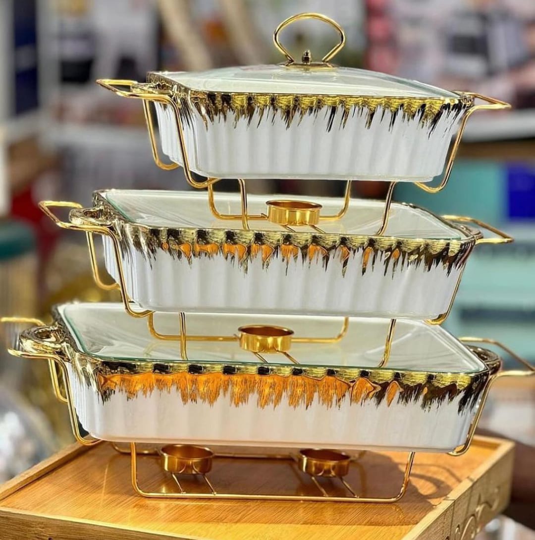 3pcs ceramic serving bowls