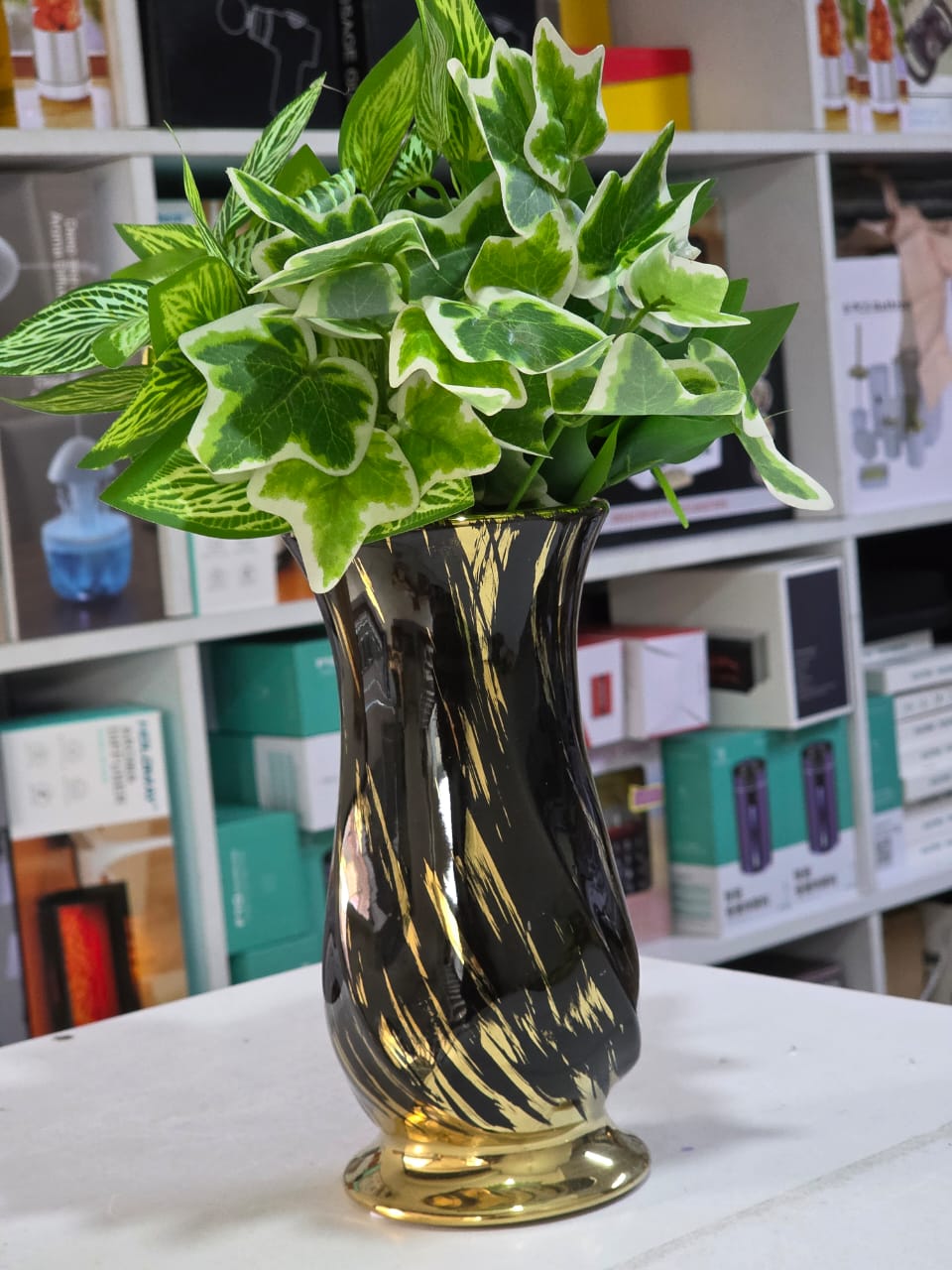 Marble creative flower vase