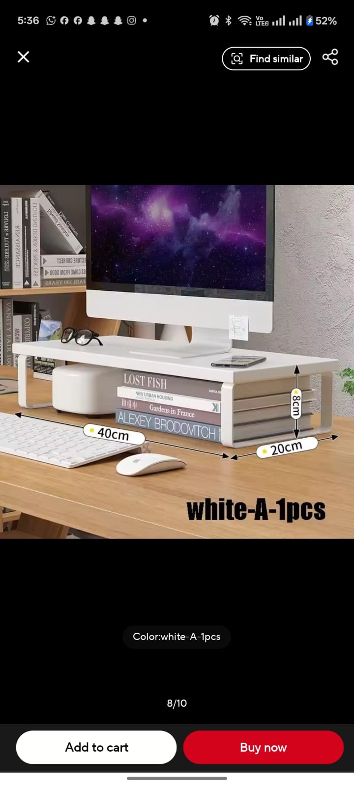 Multipurpose Laptop Stand Monitor Raiser