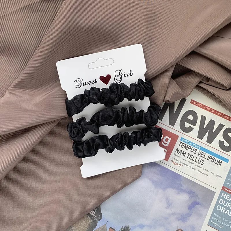 3Pcs Vintage Scrunchie