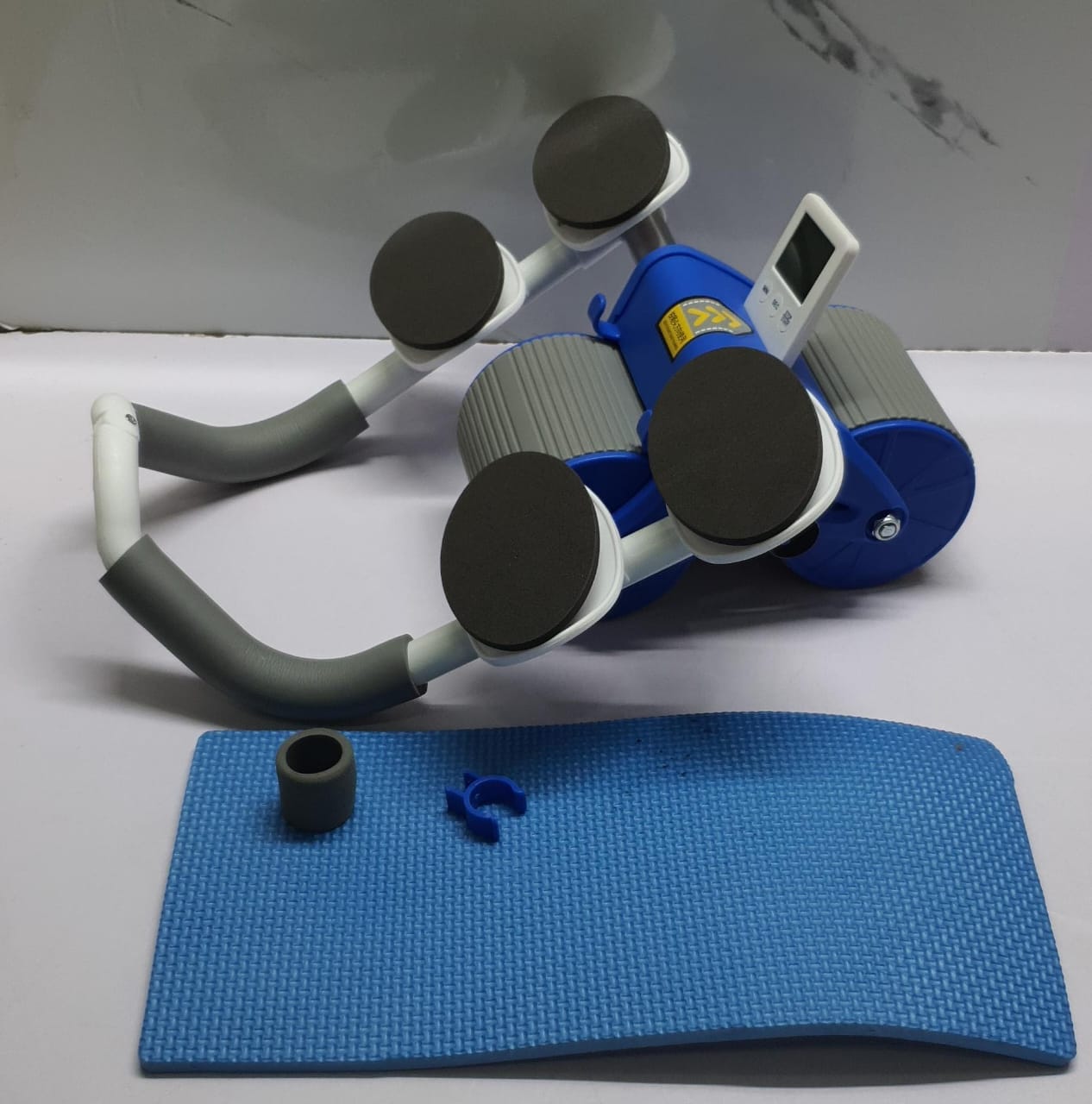4 elbow pad automatic rebound healthy abdominal wheel