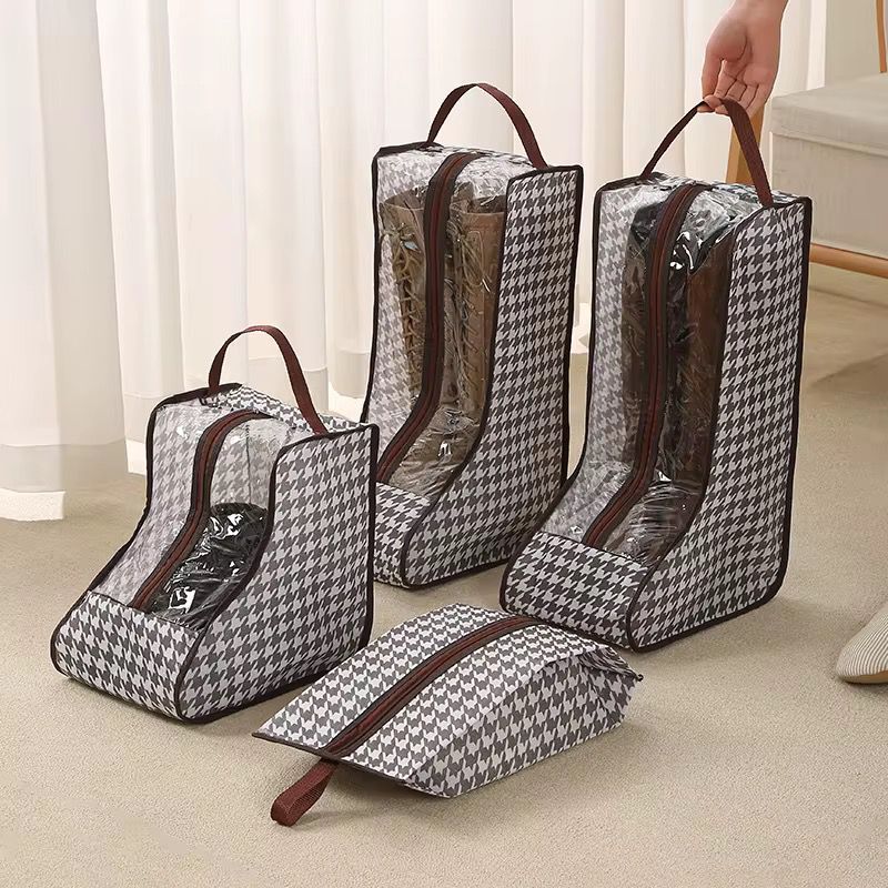4pcs Boot / Shoes Storage Bag Set with Handles