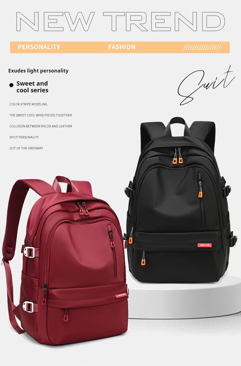Casual backpack fashion trend bag