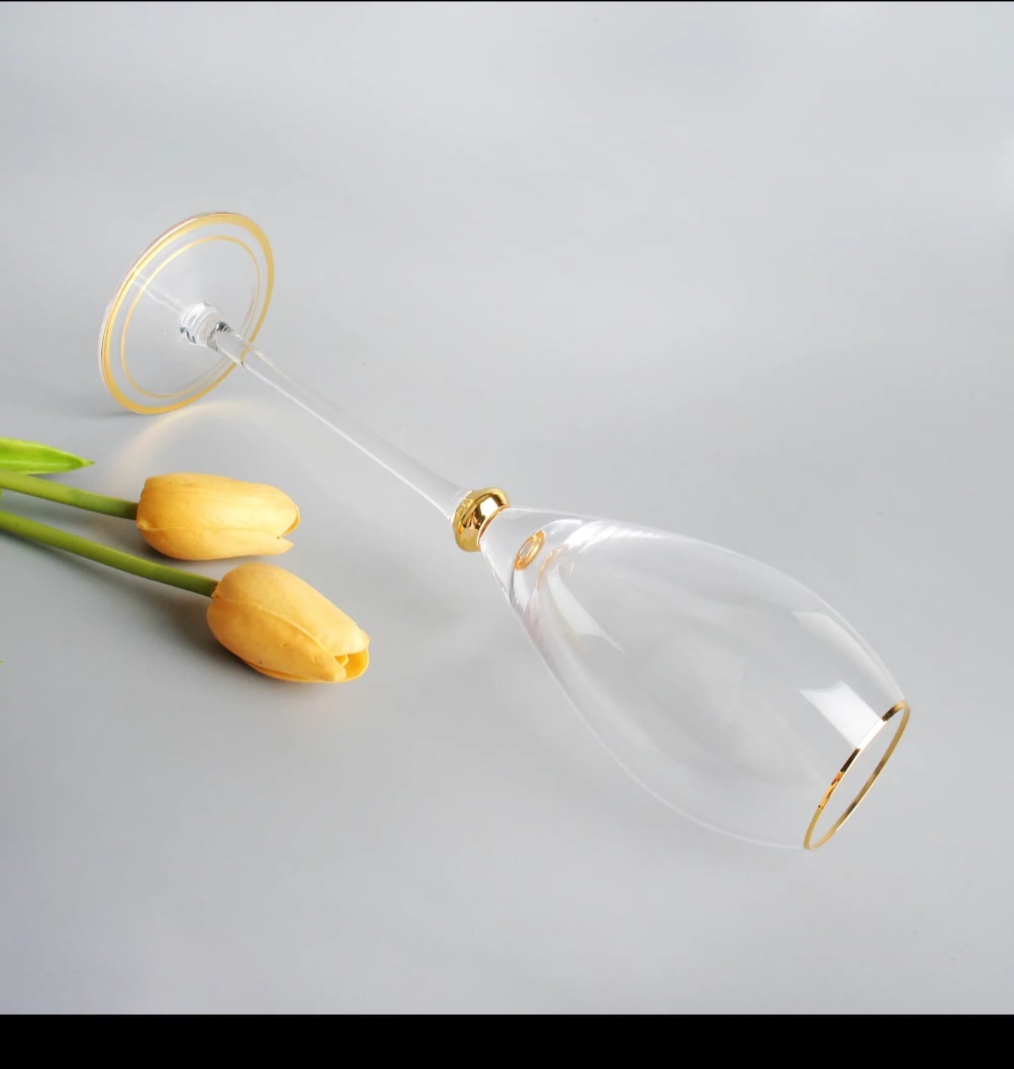 Royal Design Crystal glasses Goblets/Wine Glass and Champagne Glass flutes