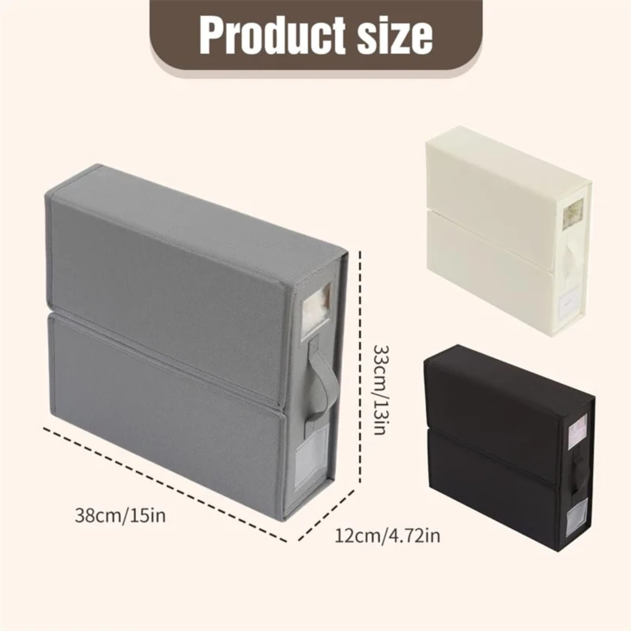 High Quality foldable Bed sheet organiser/Storage Box