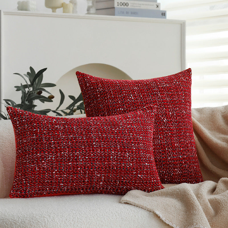 New Christmas Pillowcase Modern Simple Red