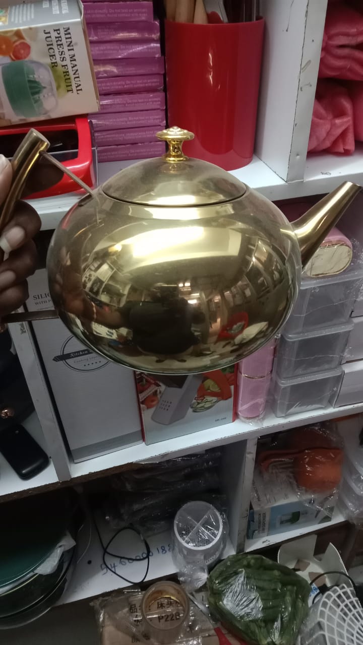 Golden kettle