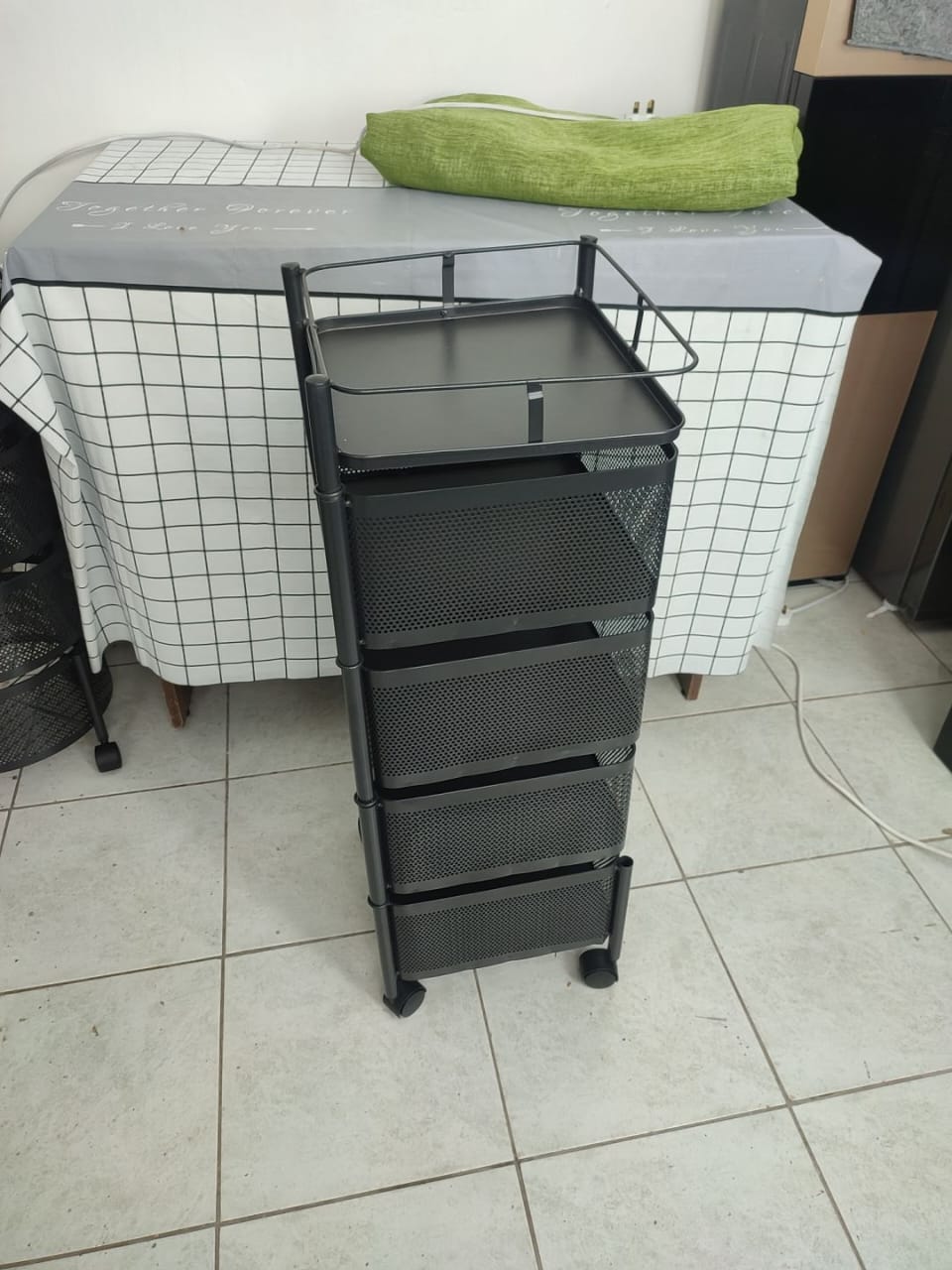 Tier Squared Design Rotating Fruit Vegetable Rack
