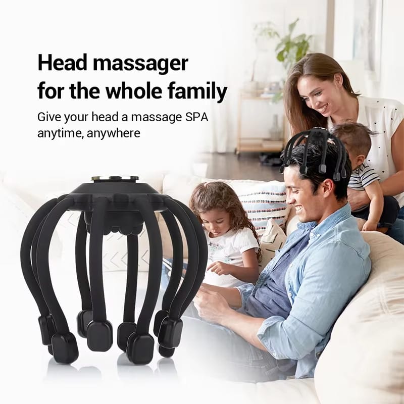 Electric Octopus claw anti stress head massager massager for head scal –  Modern Households