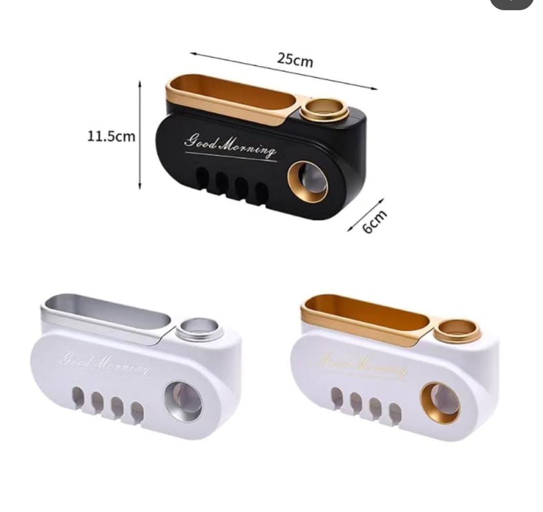 Good morning toothpaste dispenser