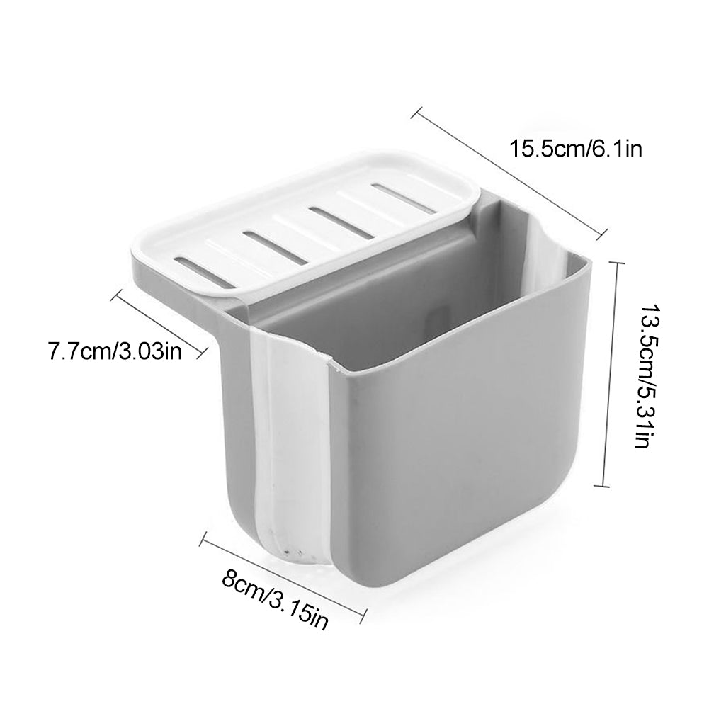 Kitchen Retractable drainage basket with suction cup