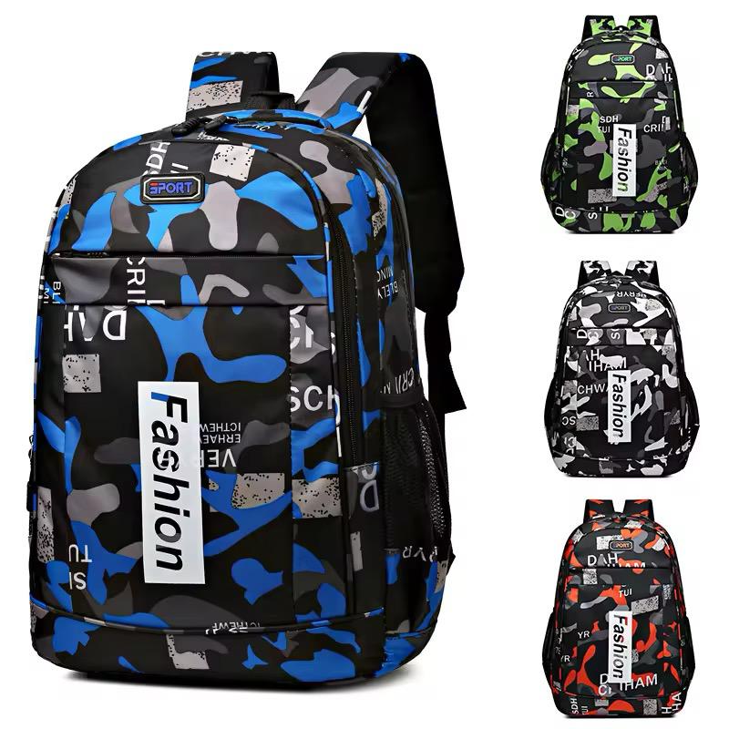 Trendy camouflage Waterproof backpack / School Bags