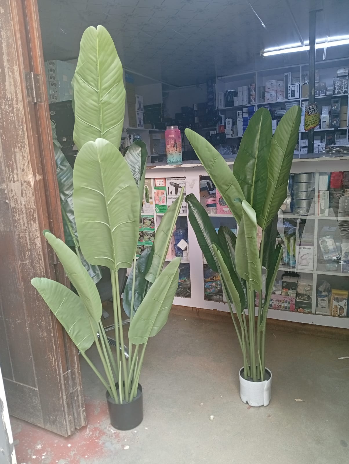 Nordic High quality potted artificial green tree