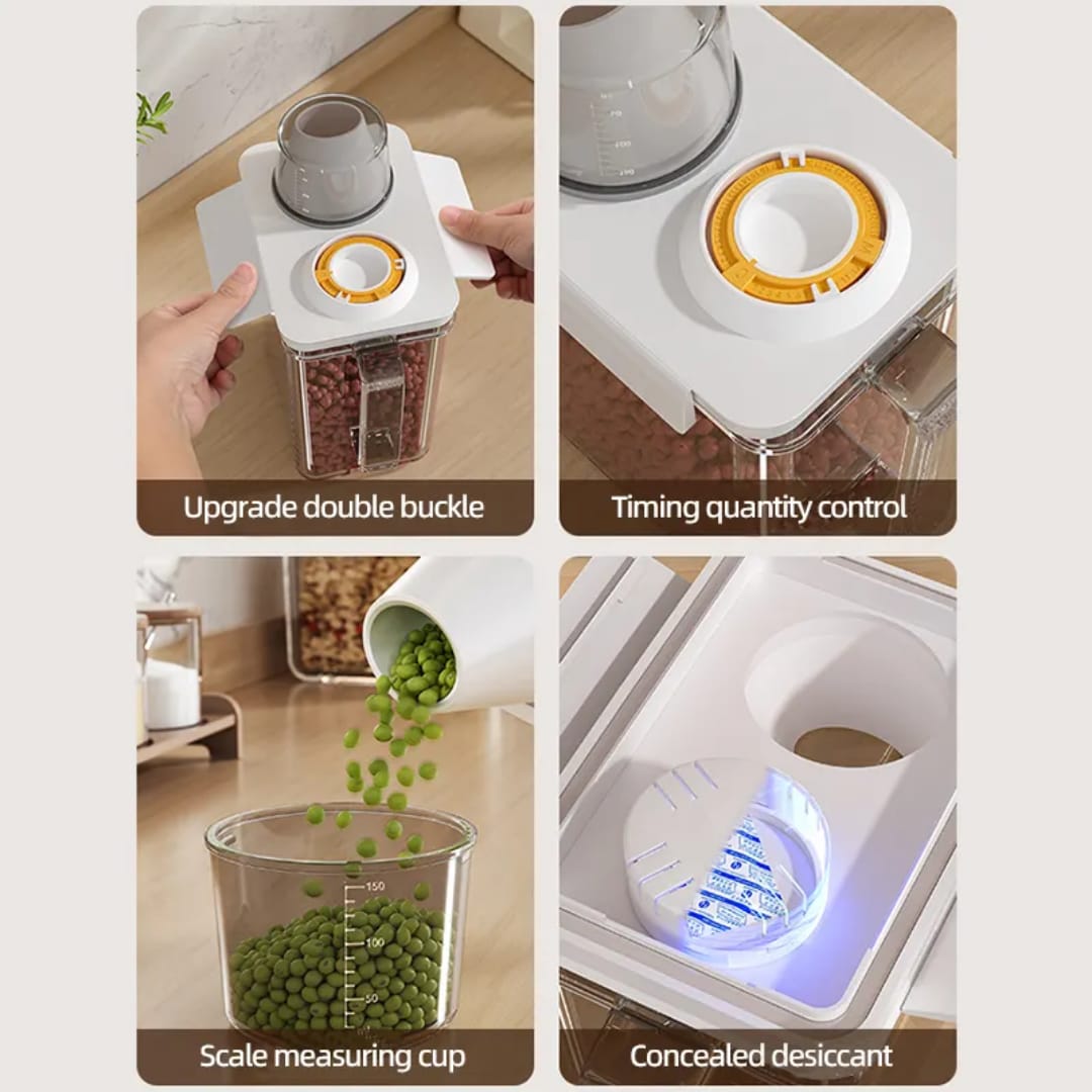 2000ml Airtight Cereal Liquid Storage Container