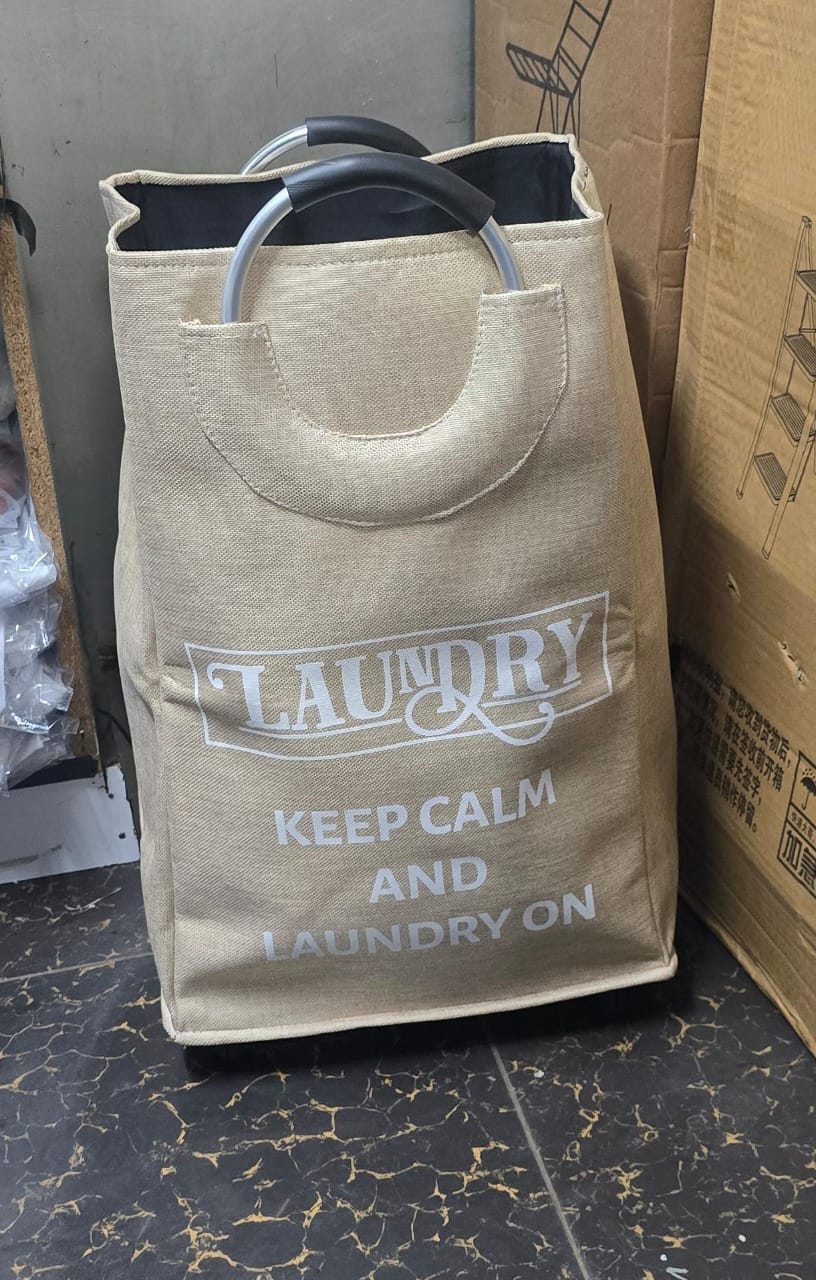 High quality Laundry Basket with Movable Wheels