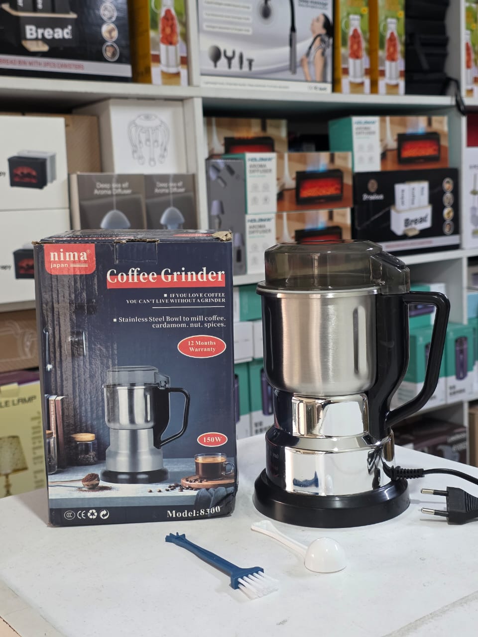 Stainless Electric Coffee Grinder