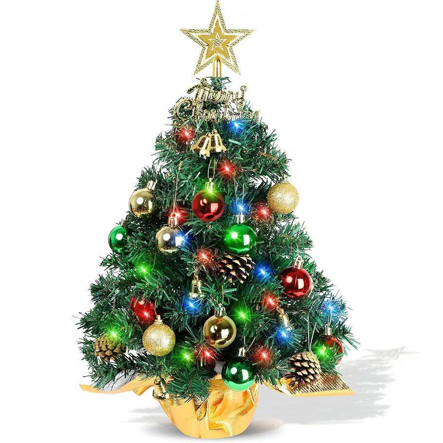 Mini Table Top Christmas Tree With Decorations