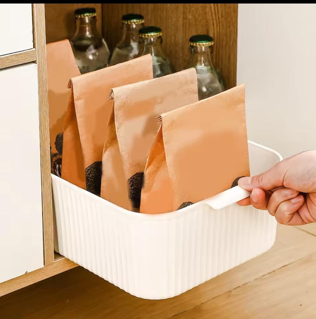 Multifunctional organizer baskets with handle