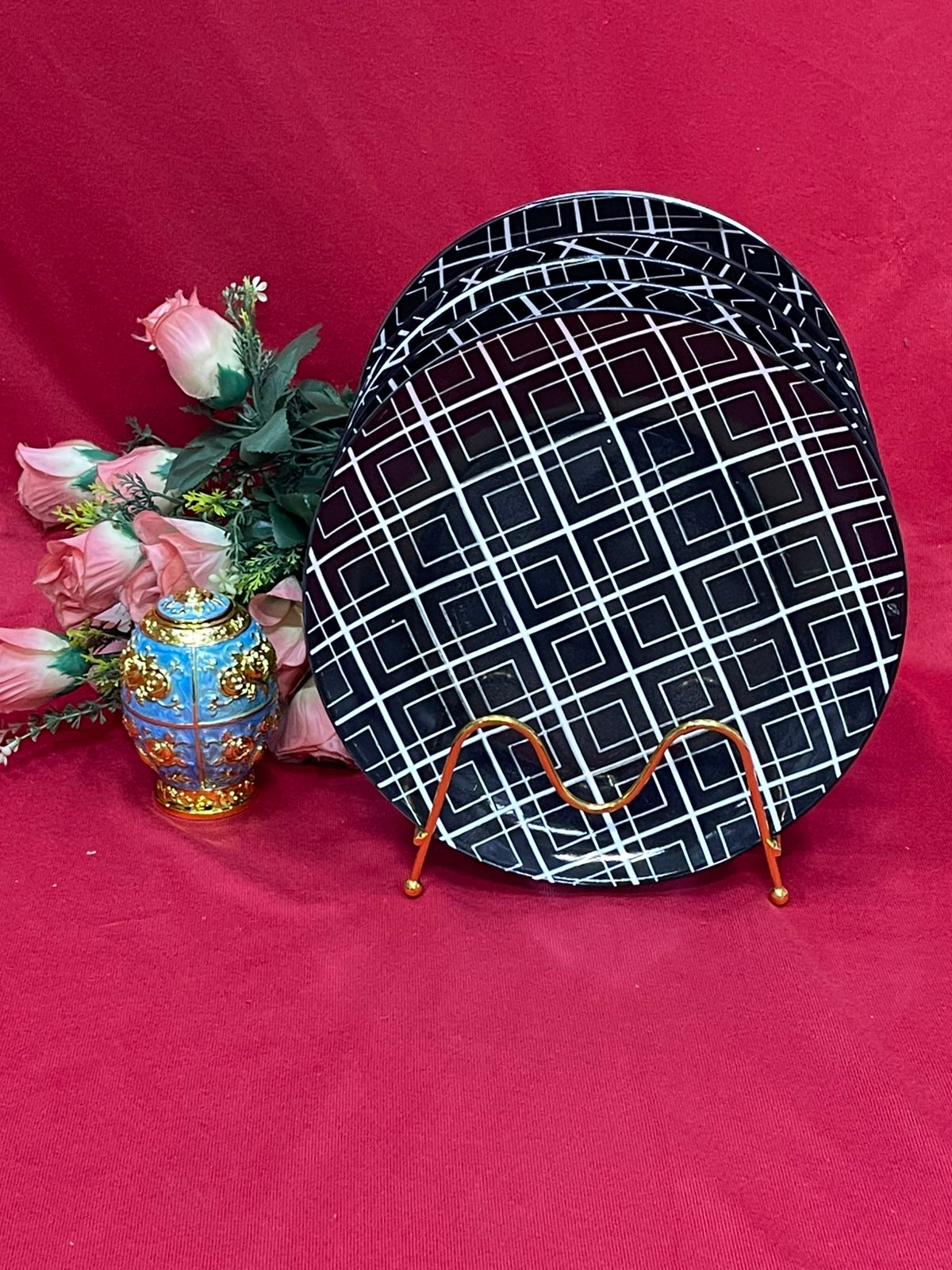 6Pc Ceramic plates set