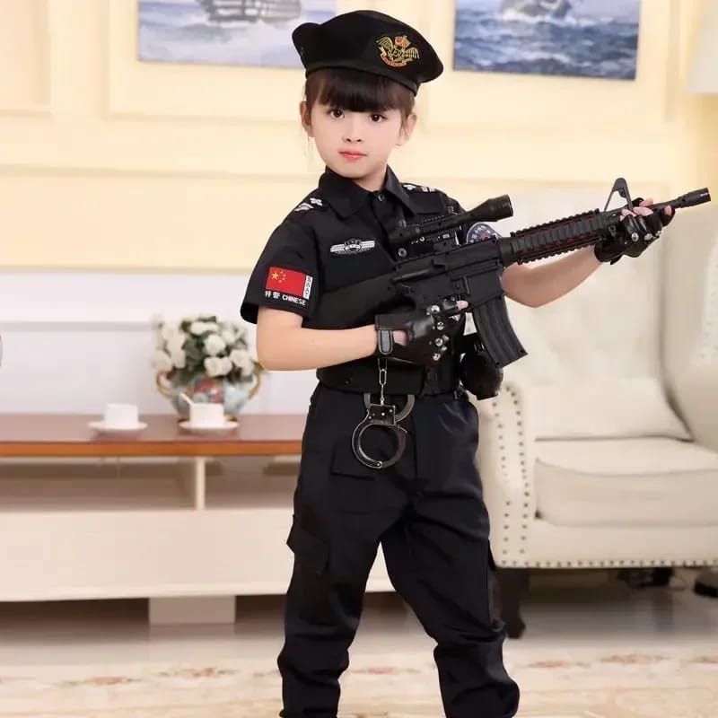 SWAT Children unisex police costumes