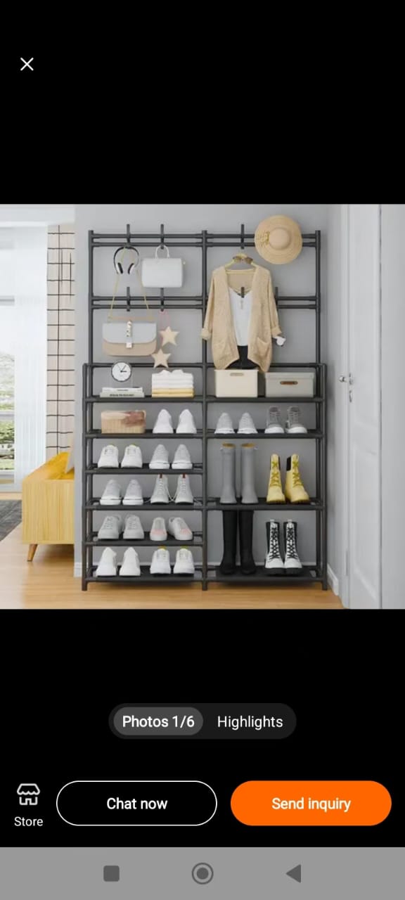 Multi-Functional dust free Metallic Rack